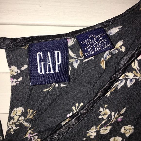 GAP floral sleeves dress size XL - Picture 3 of 4